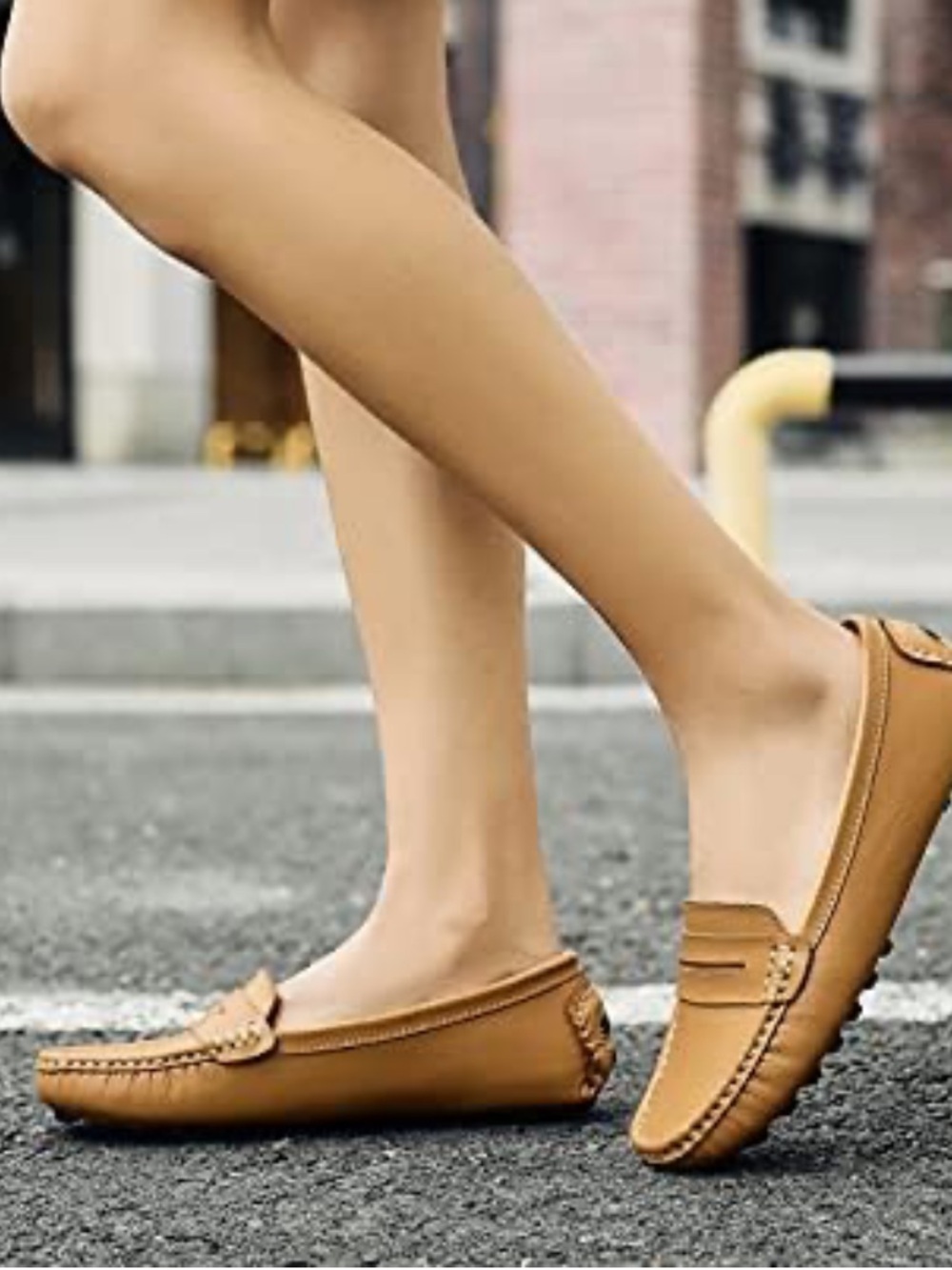 Artisure Classic Comfort Penny Loafers Tan Penny Loafers
